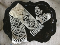ravelry Karin Kaufmann Scarf with Crocheted Skull